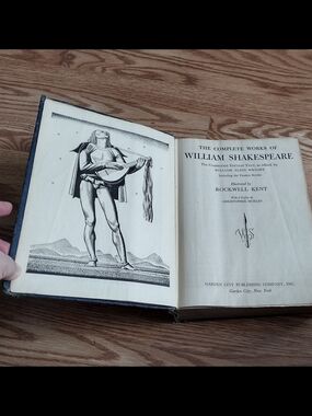 1936 edition The Complete Works of William Shakespeare Garden City Publishing